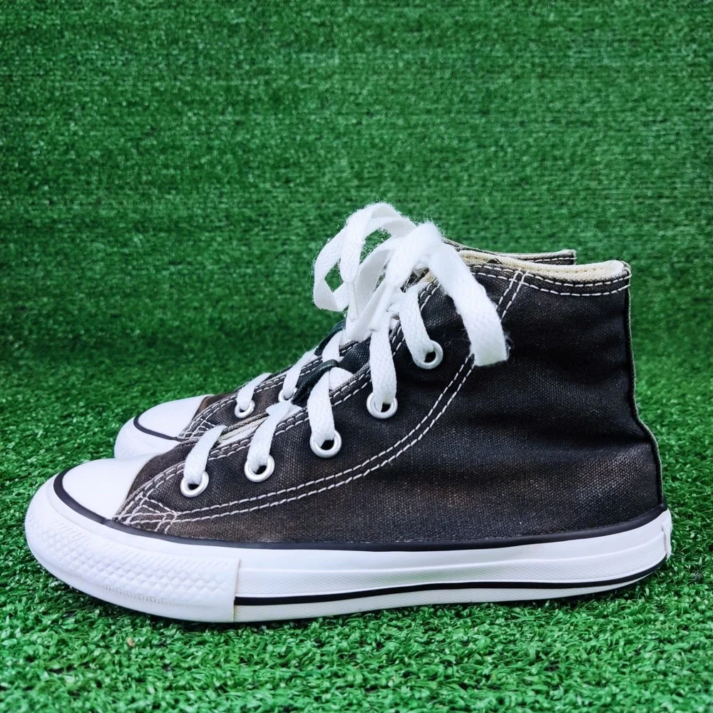 Converse Sneakers Youth 13 Black Chuck Taylor All‎ Star High Top Faded Canvas
